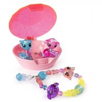 Spin Master Twisty Petz zvířátka a náramky miminka čtyřbalení růžový drahokam 3