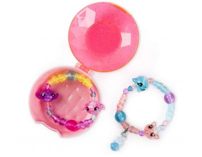 Spin Master Twisty Petz zvířátka a náramky miminka čtyřbalení růžový drahokam