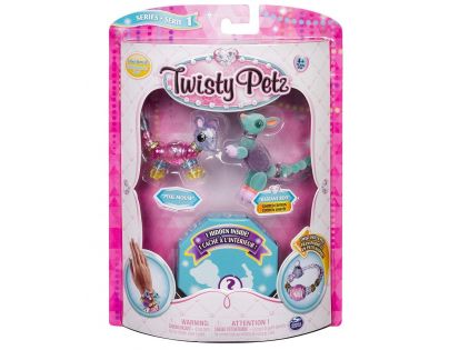 Spin Master Twisty Petz zvieratká a náramky trojbalení 20103207
