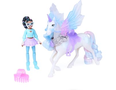 Spin Master Unicorn academy kúzelné krídla glacier & layla 11cm