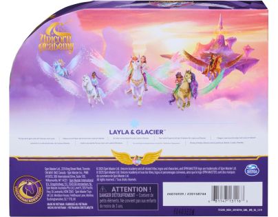 Spin Master Unicorn academy kúzelné krídla glacier & layla 11cm
