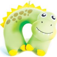 Spokey Bambini Cestovní polštářek dětský mikrokuličky dinosaur Spokey Bambini Cestovní polštářek dětský mikrokuličky dinosaur
