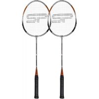 Spokey Fit One II Sada na badminton 2 rakety, oranžová Spokey Fit One II Sada na badminton 2 rakety, oranžová