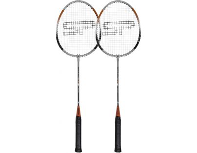 Spokey Fit One II Sada na badminton 2 rakety, oranžová