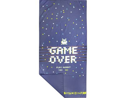 Spokey Game Over Rýchloschnúci športový uterák 80 x 160 cm