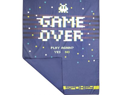 Spokey Game Over Rýchloschnúci športový uterák 80 x 160 cm