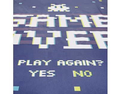 Spokey Game Over Rýchloschnúci športový uterák 80 x 160 cm