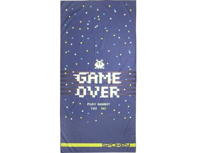 Spokey Game Over Rýchloschnúci športový uterák 80 x 160 cm