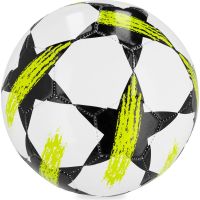 Spokey Goal Futbalová lopta veľ. 5 bielolimetková 4