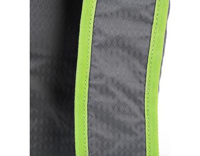 Spokey HIidden Peak Batoh skladací sivočierny s neon zipsom 18 l
