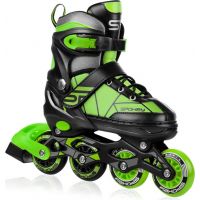 Spokey Keres Kolieskové korčule čierno-zelené ABEC7 Carbon veľ. 29-33 Spokey Keres Kolieskové korčule čierno-zelené ABEC7 Carbon veľ. 29-33