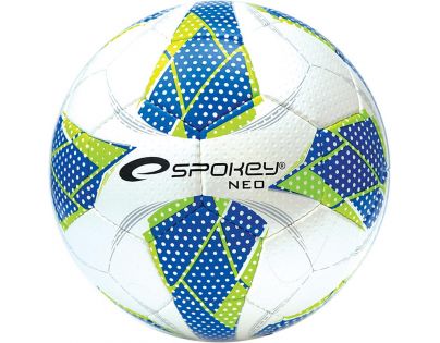 Spokey Neo Futsal II Lopta na halový fotbal Modrý vzor č. 4