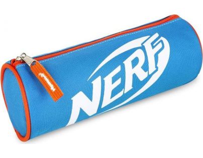 Spokey Nerf Scroll Školské etue modrooranžové