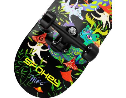 Spokey Ollie Skateboard 78,7 x 20 cm ABEC7 so svietiacimi prvkami v tme