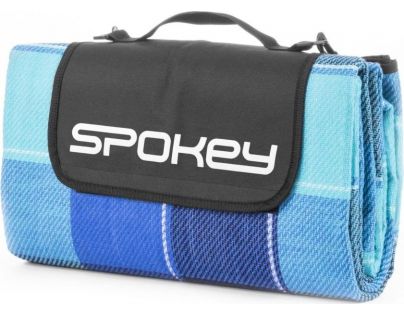 Spokey Picnic Flannel Pikniková deka s popruhom 150 x 180 cm akryl