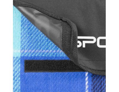 Spokey Picnic Flannel Pikniková deka s popruhom 150 x 180 cm akryl