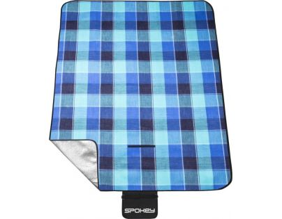 Spokey Picnic Flannel Pikniková deka s popruhom 150 x 180 cm akryl