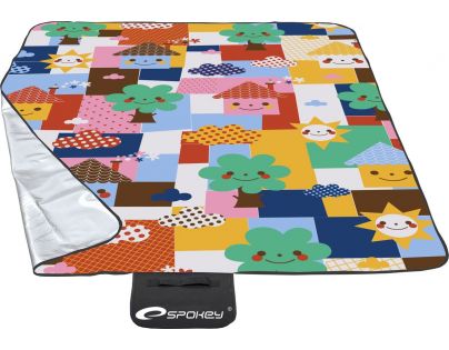 Spokey Picnic Toddler Pikniková deka s popruhom, orig. vzor 130 x 170 cm