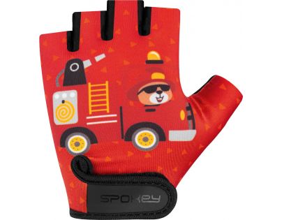 Spokey Play Rescue Detské cyklistické rukavice S