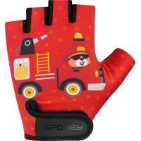 Spokey Play Rescue Detské cyklistické rukavice XS 2
