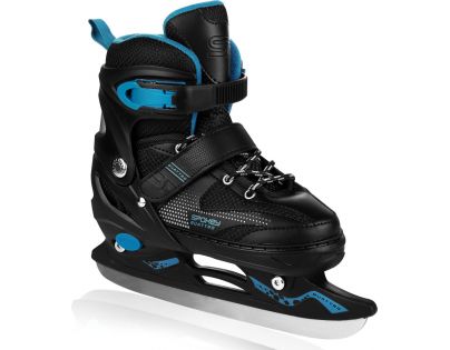 Spokey Quattro 4 v 1 Korčule regulovateľné čiernomodrej veľ. 30 - 33