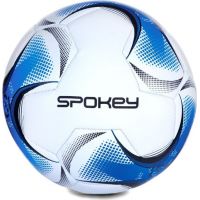 Spokey Razor Futbalová lopta veľ. 5 bielo-čierno-modrá Spokey Razor Futbalová lopta veľ. 5 bielo-čierno-modrá