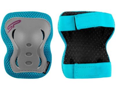 Spokey SHIELD 3-dílná sada dětských chráničů tyrkysové velikost S