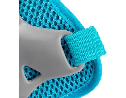 Spokey SHIELD 3-dílná sada dětských chráničů tyrkysové velikost S