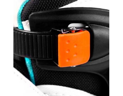Spokey Tony Kolieskové korčule čierno-tyrkysovej ABEC7 Carbon veľ. 29-33