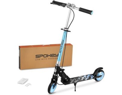 Spokey Vacay Pro Kolobežka s ručnou brzdou modrá