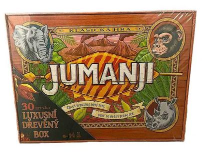 Spin Master Spoločenská hra Jumanji drevená edícia CZ verzia