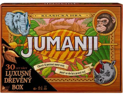 Spin Master Spoločenská hra Jumanji drevená edícia CZ verzia