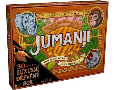 Spin Master Spoločenská hra Jumanji drevená edícia CZ verzia