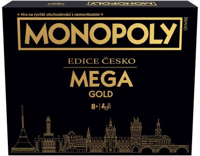 Spoločenská hra Monopoly Mega Gold Česká Republika