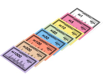 Spoločenská hra Monopoly Mega Gold Česká Republika
