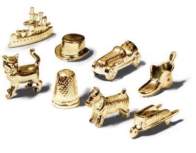 Spoločenská hra Monopoly Mega Gold Česká Republika