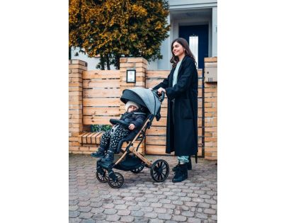 MoMi Estelle Dakar Športový kočík ružový