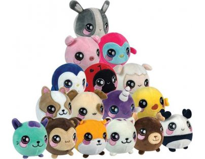 Squeezamals mäkké plyšové zvieratko 9 cm Panda