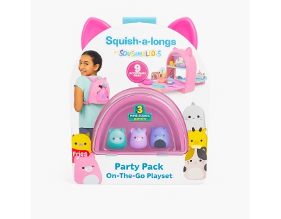 SQUISH A LONG sada figúrok so batôžkom