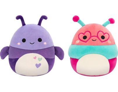 Squishmallows 1 + 1 Chrobák a Húsenica Axel a Peach 20 cm