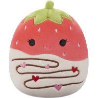 Squishmallows 1 + 1 Jahody v čokoláde Scarlet 20 cm 2