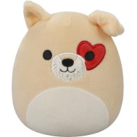 Squishmallows 1 + 1 Ružový a Svetlý pes Sager a Cooper 20 cm 2