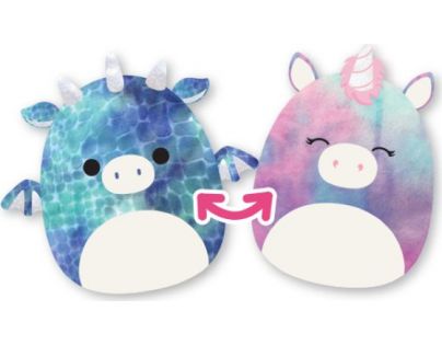 Squishmallows 2v1 Drak Dominic a jednorožec Aina
