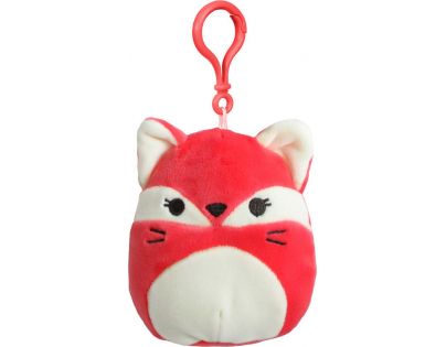Squishmallows Klíčenka červená liška