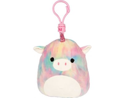 Squishmallows Klíčenka duhový jednorožec