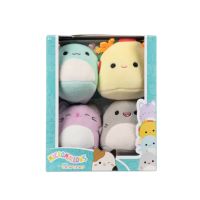 Squishmallows Micromallows 4Pack Axolotl, Mačka, Taco, Žralok 6