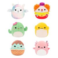 Squishmallows Micromallows 6Pack Axolotl, Klaun, Lamo-pegakorn, Kaktus, Agama, Cupcake