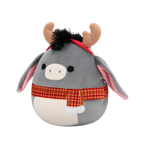 Squishmallows Somár s parohmi a šálom Jason 20 cm 4