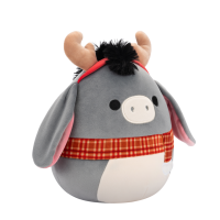 Squishmallows Somár s parohmi a šálom Jason 20 cm 5