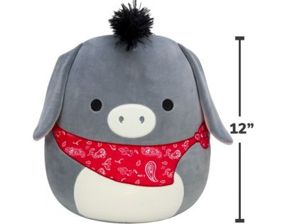 Squishmallows Somár so šatkou Jason 30 cm